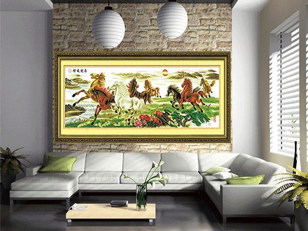 Lưu ý khi treo tranh trong nhà để tránh bị rơi