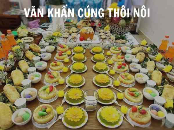 bài cúng thôi nôi bé trai